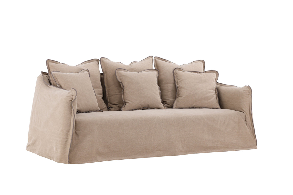 Oskarshamn 3-sits soffor brun – produktbild