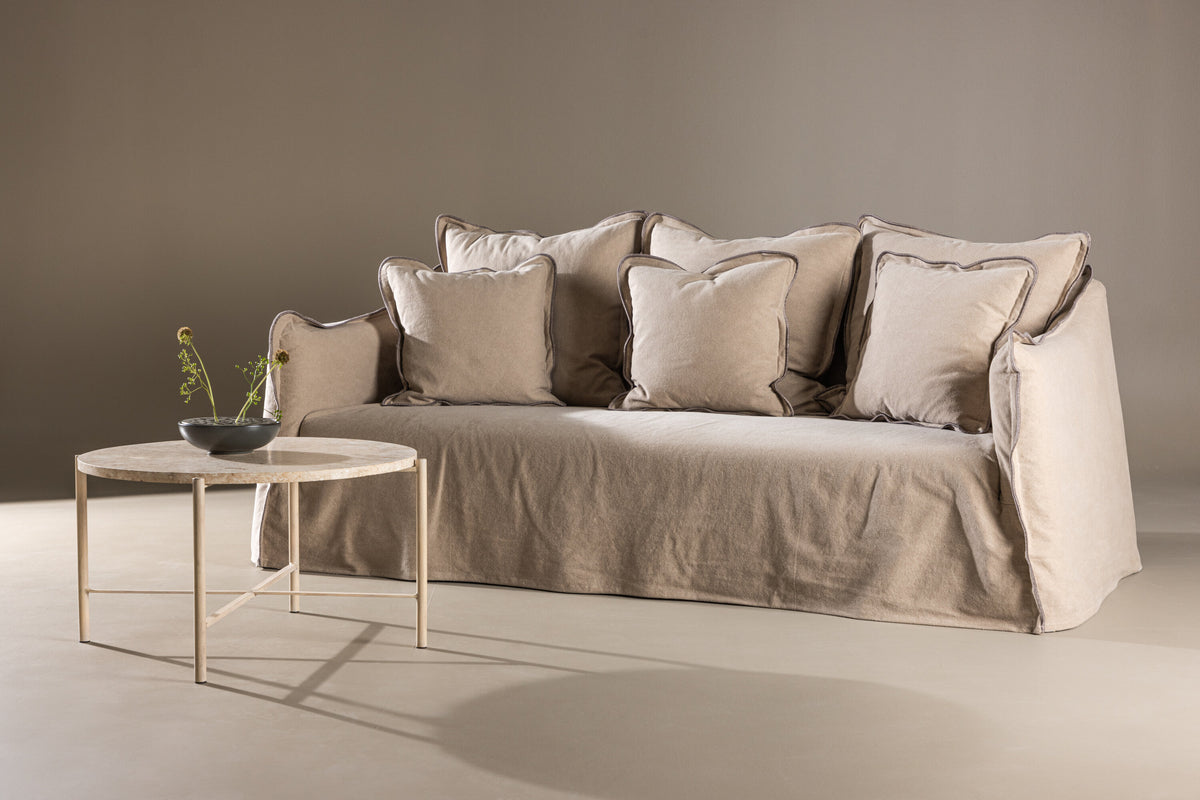 Oskarshamn 3-sits soffor brun – inspirationsbild