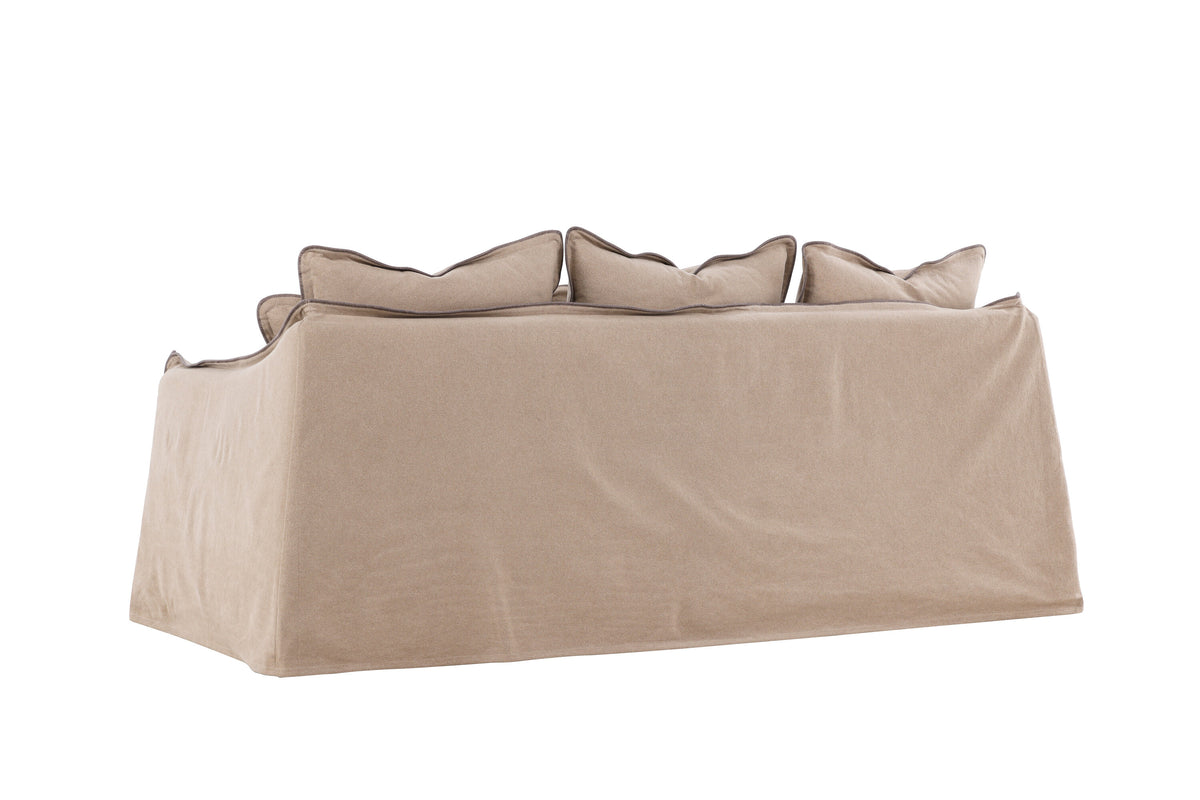 Oskarshamn 3-sits soffor brun – produktbild