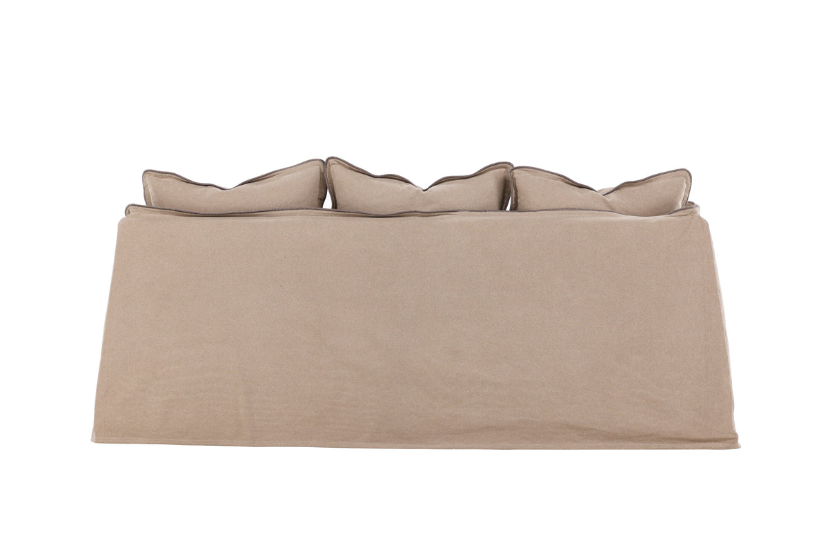 Oskarshamn 3-sits soffor brun – produktbild