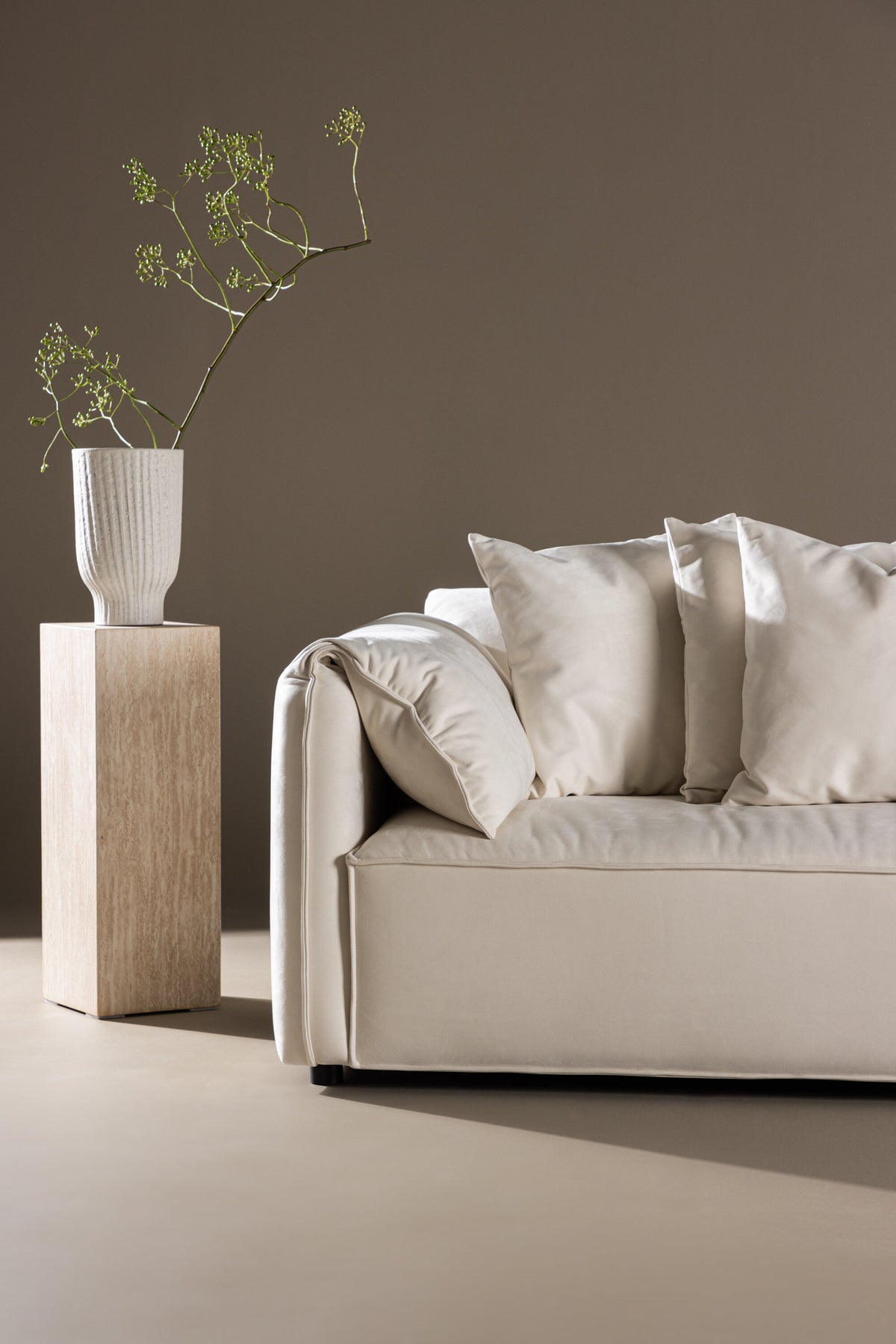 Torekov 3-sits soffor vit – inspirationsbild