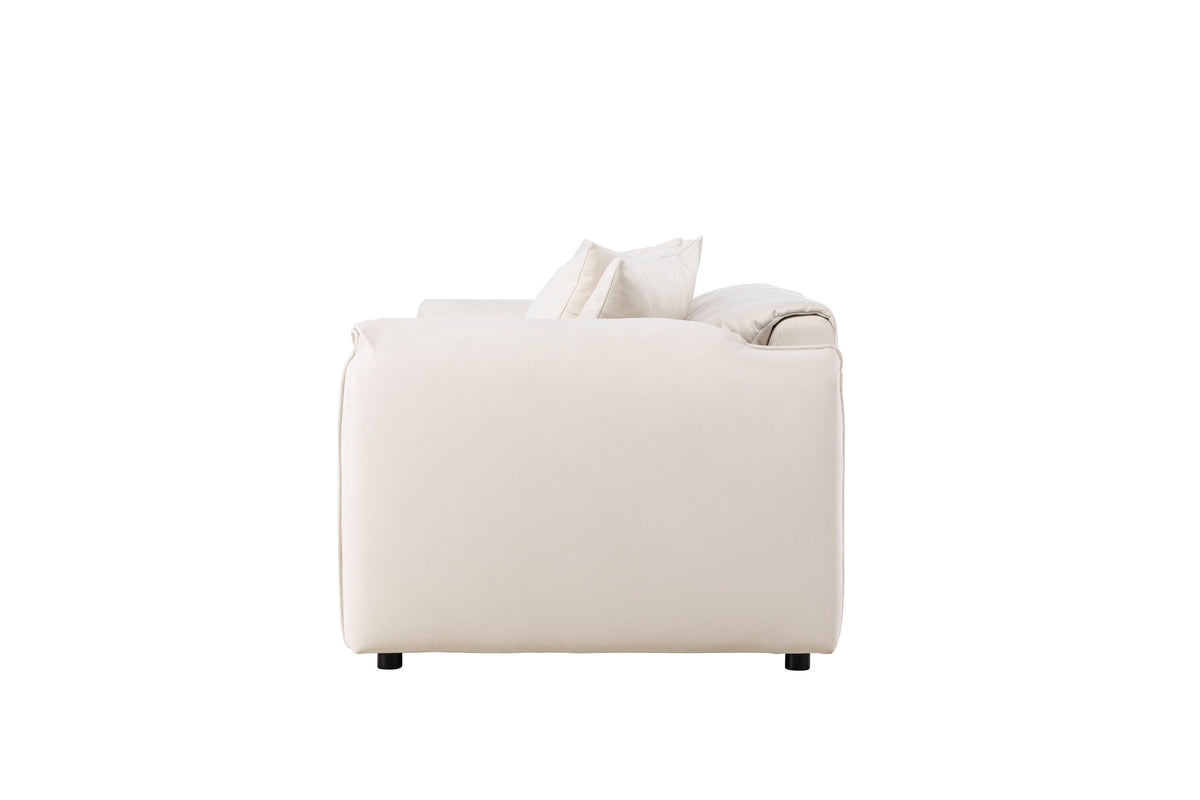 Torekov 3-sits soffor vit – detaljbild
