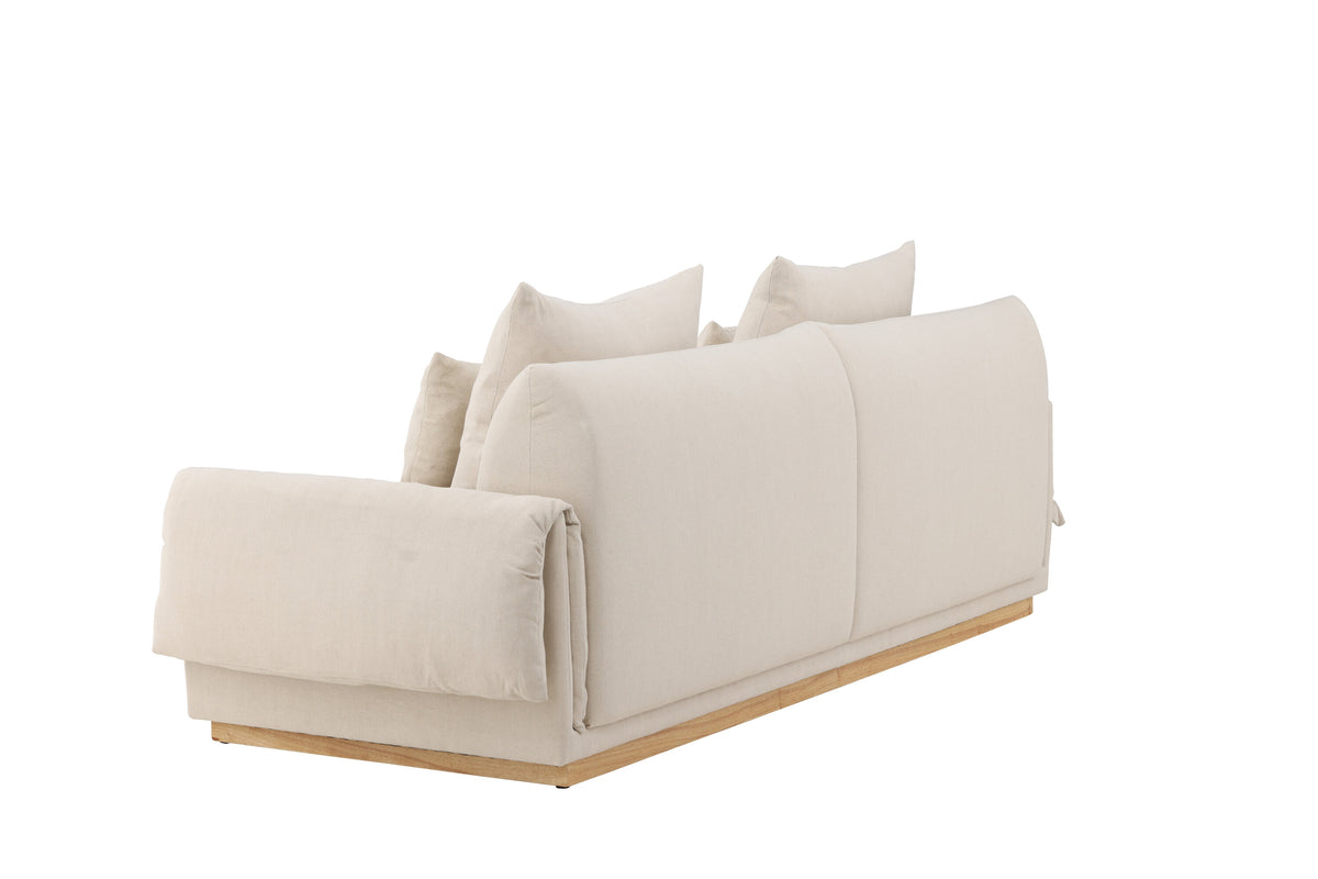 Mollösund 3-sits soffor beige – produktbild