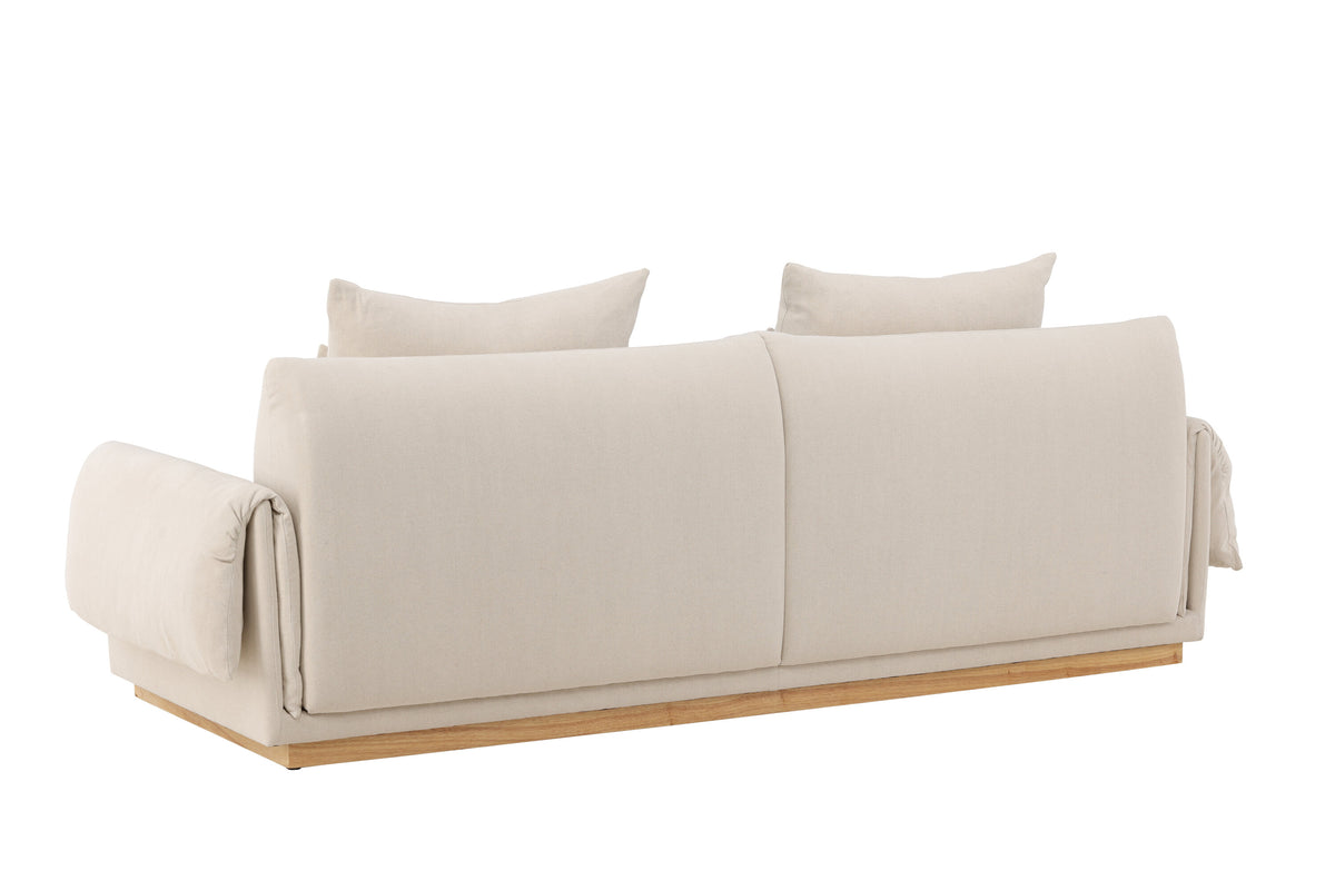 Mollösund 3-sits soffor beige – produktbild