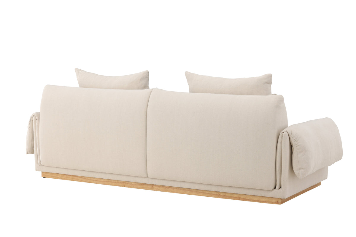 Mollösund 3-sits soffor beige – produktbild