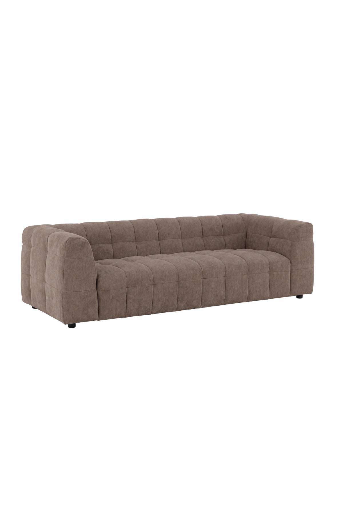 Malou 3-sits soffor brun – studioshot