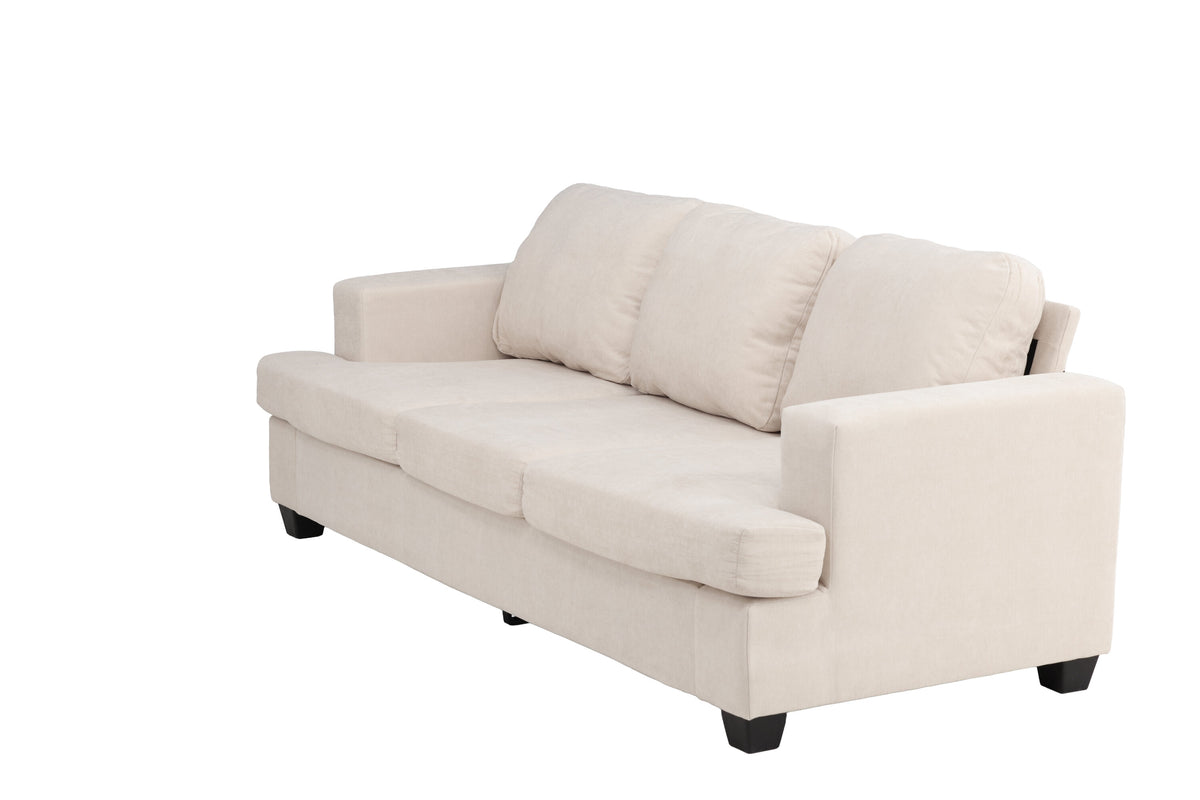 Sani 3-sits soffor greige – detaljbild