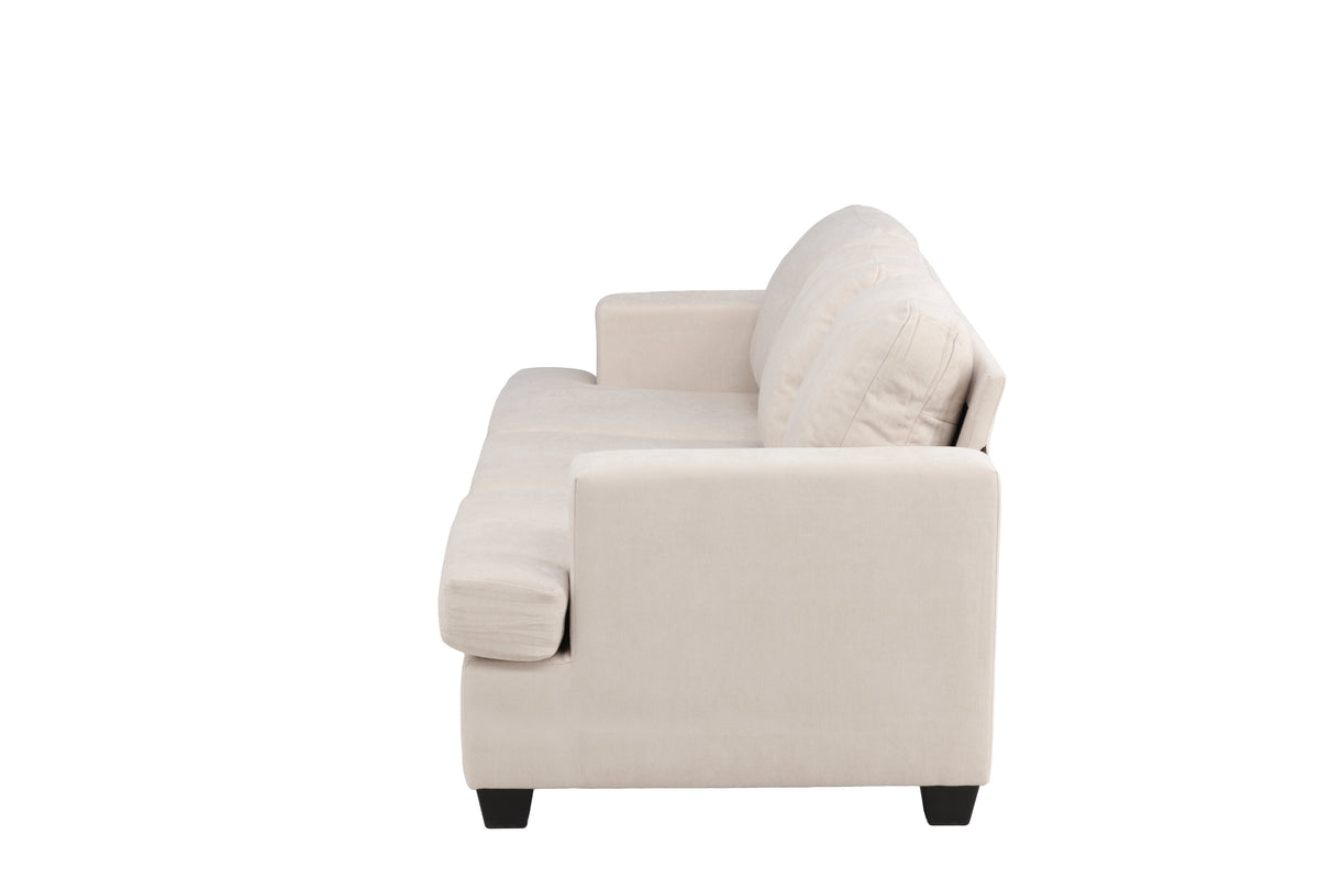 Sani 3-sits soffor greige – detaljbild