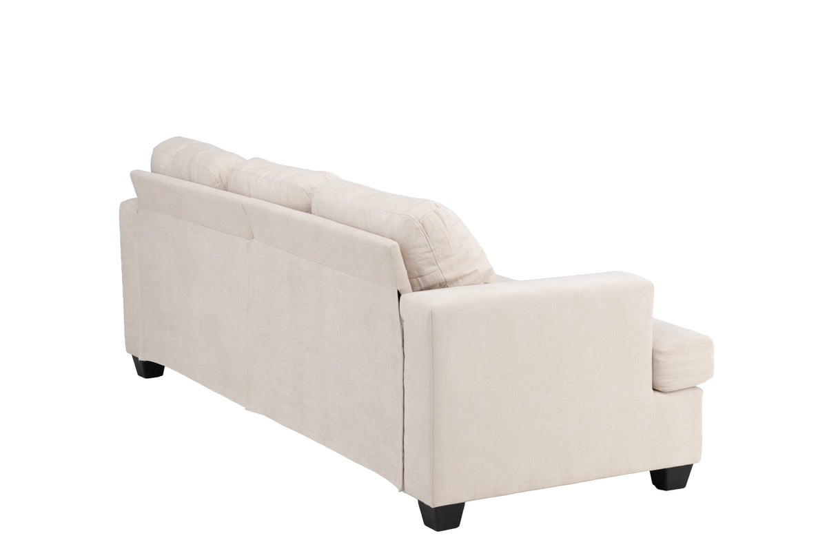 Sani 3-sits soffor greige – produktbild