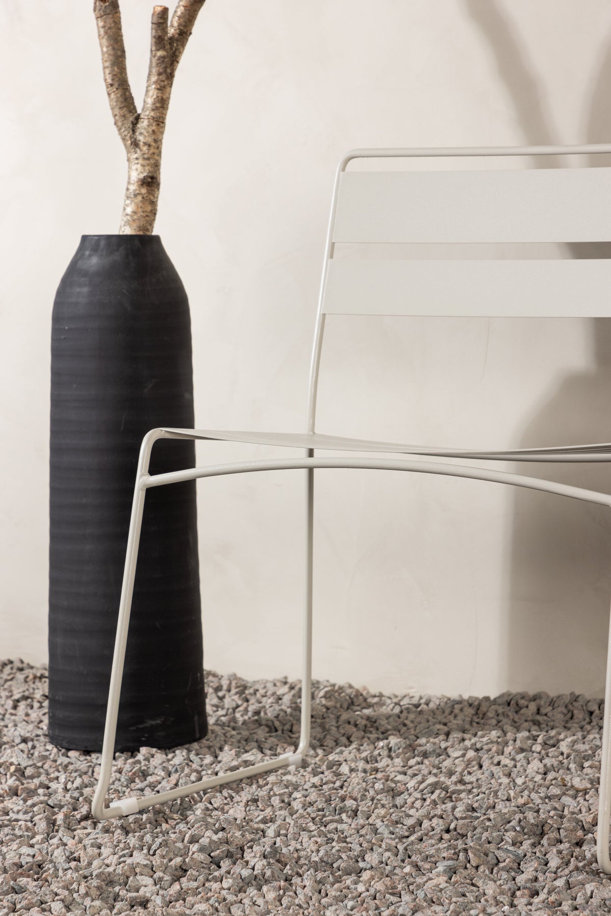 Lina 3-sits soffor beige – närbild struktur