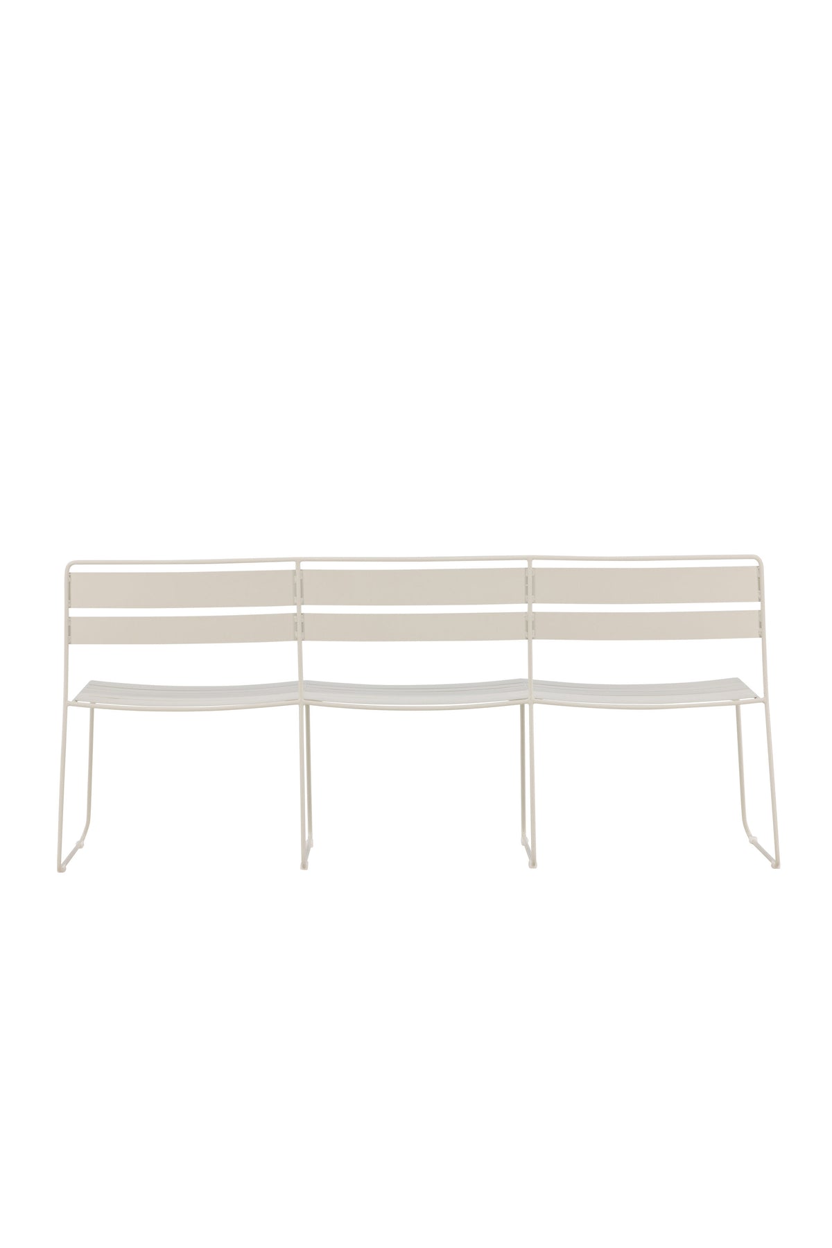 Lina 3-sits soffor beige – studioshot