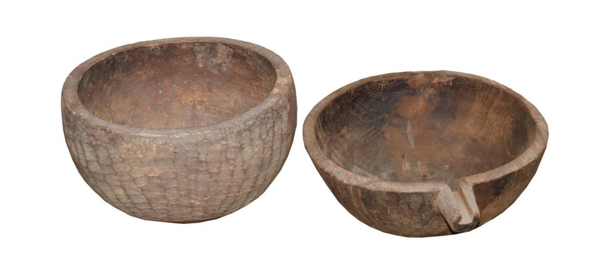 Vintage träskål – produktbild