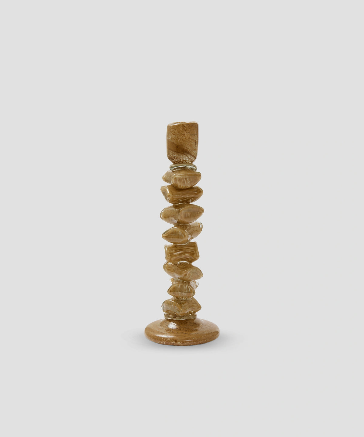 Carmella beige l ljusstake – produktbild