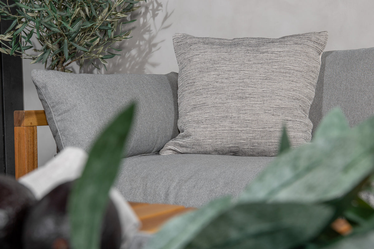 Marion 2-sits soffor nature – närbild struktur