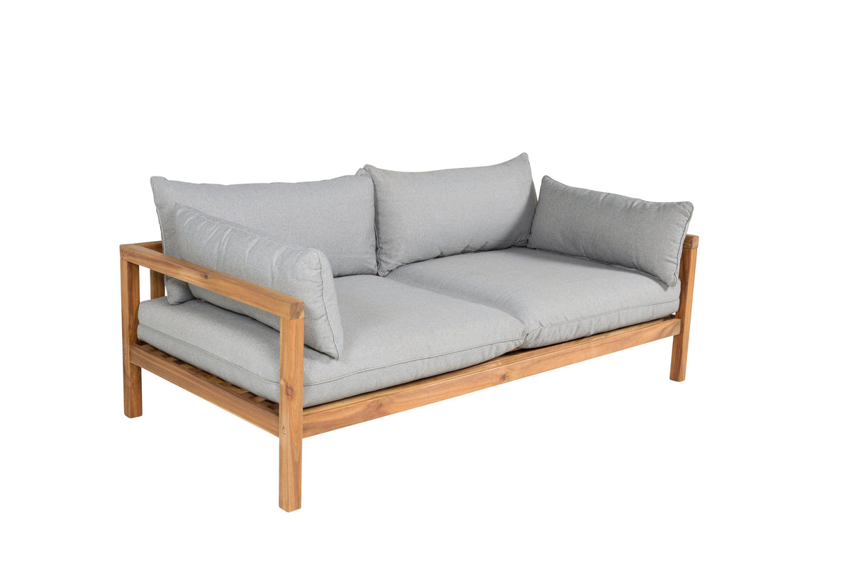 Marion 2-sits soffor nature – sidovy