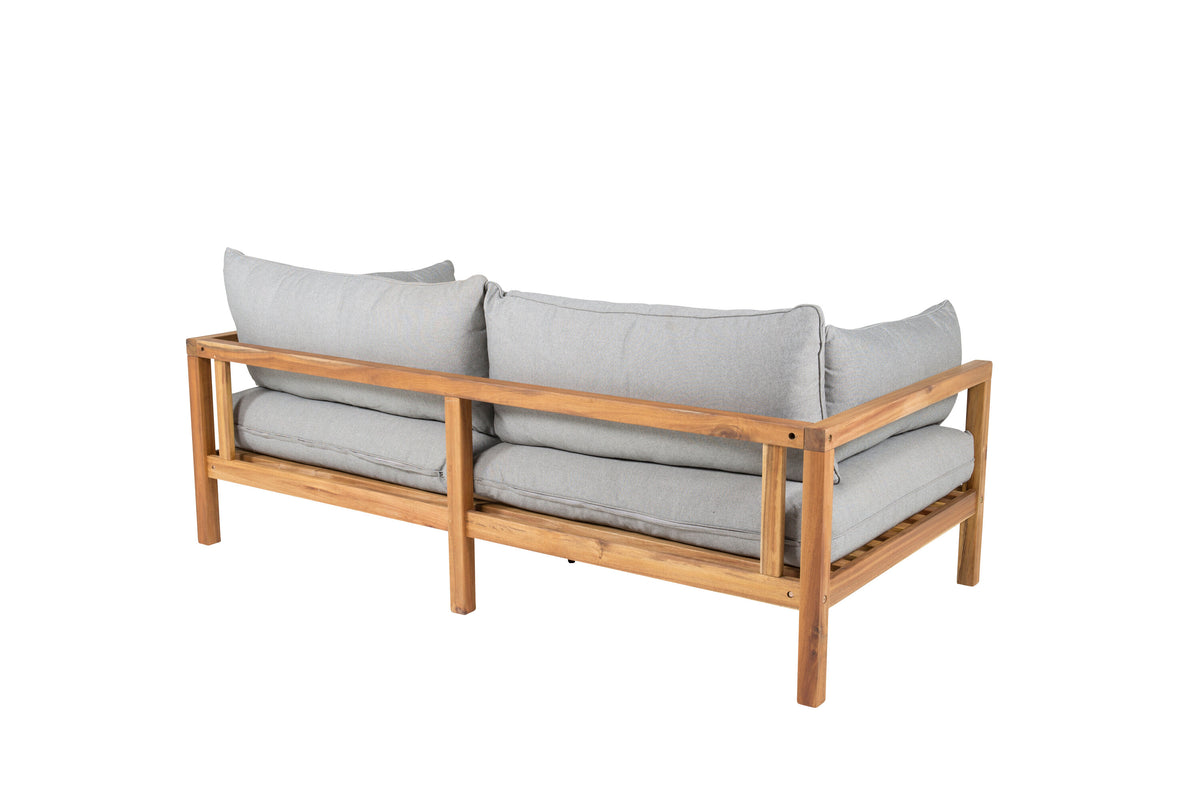 Marion 2-sits soffor nature – detaljbild