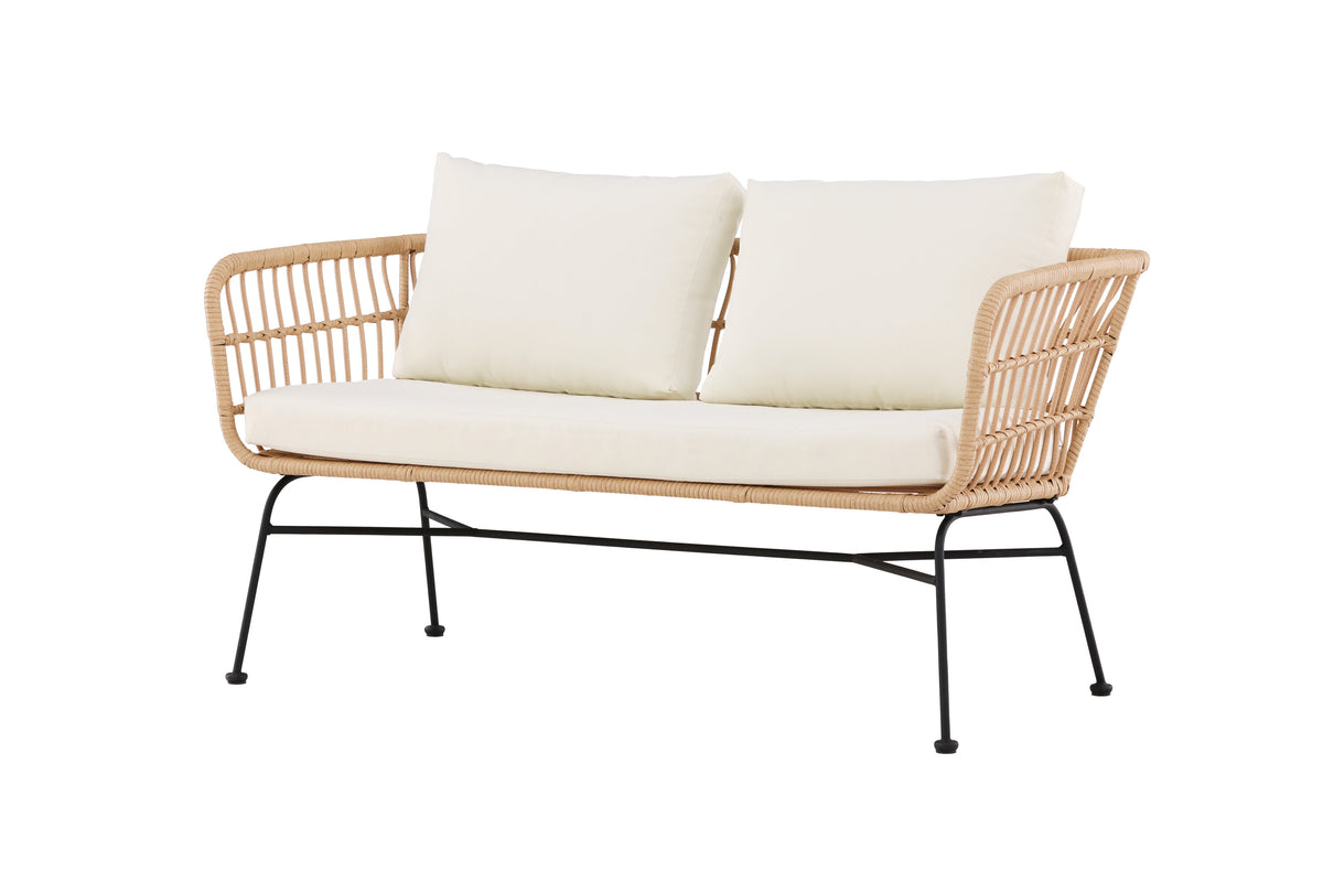 Isola 3-sits soffor nature – sidovy