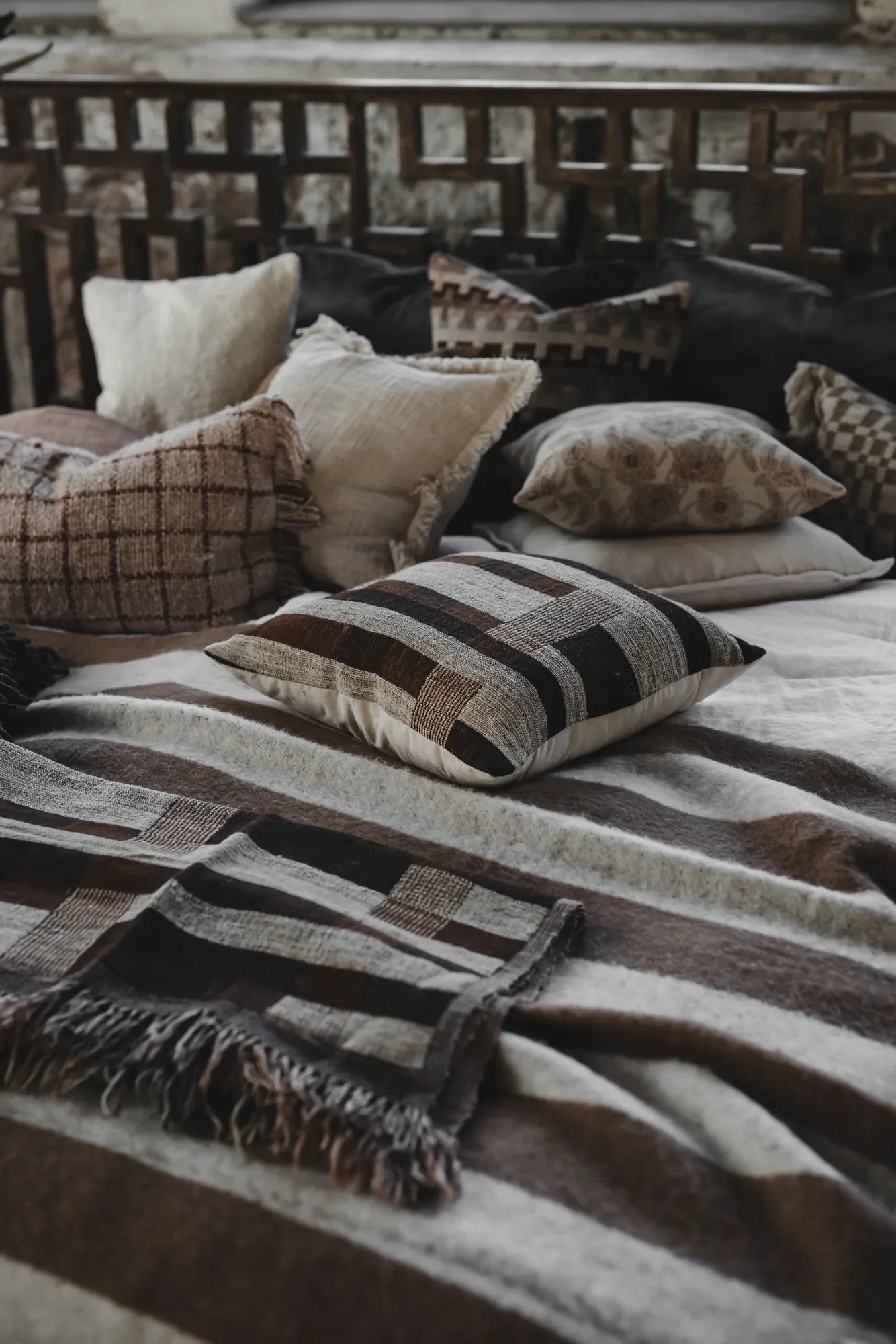 Angeline Pläd 130x170cm - folkart