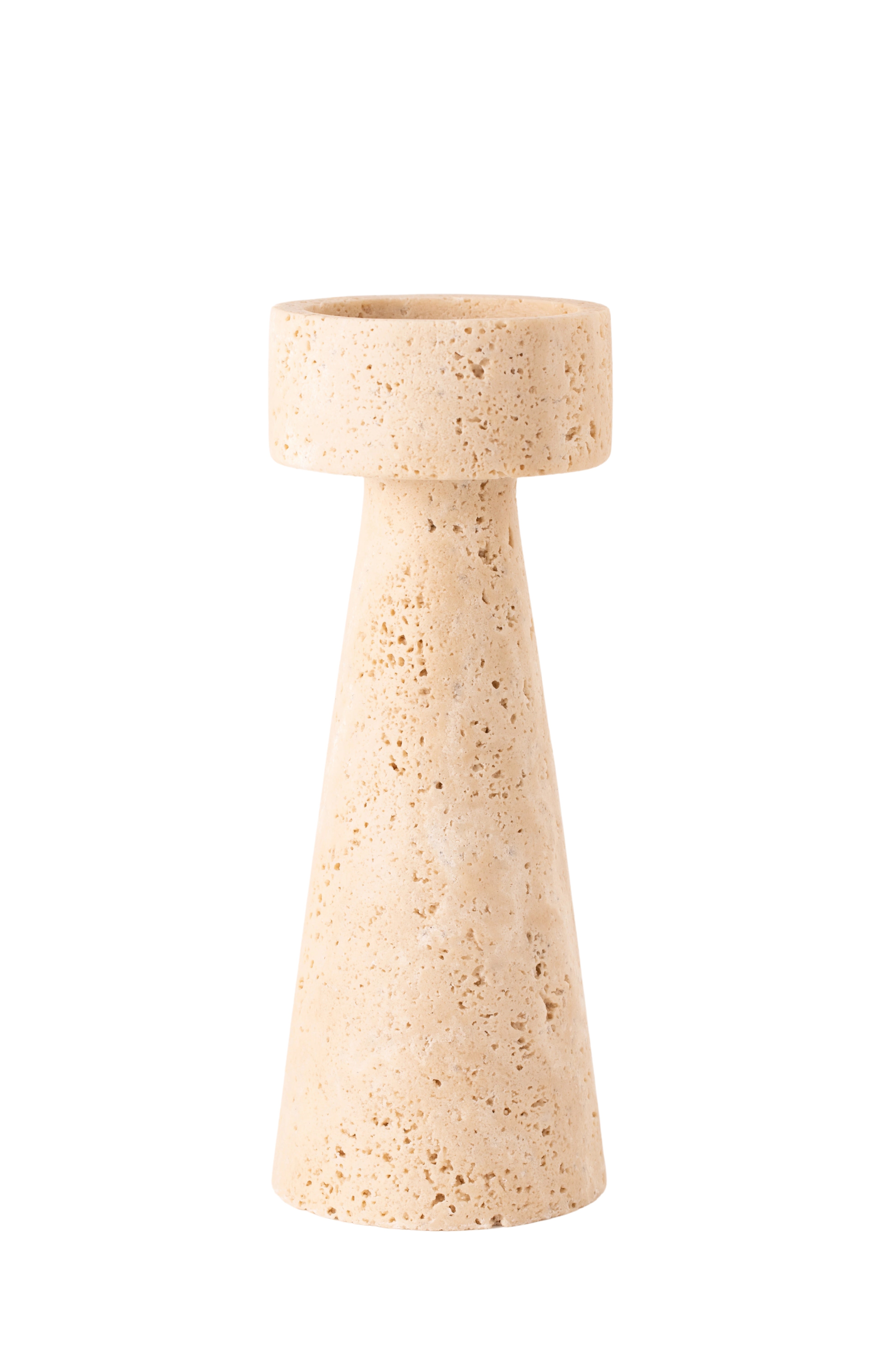 Colonna Travertin ljusstake - Folkart.se